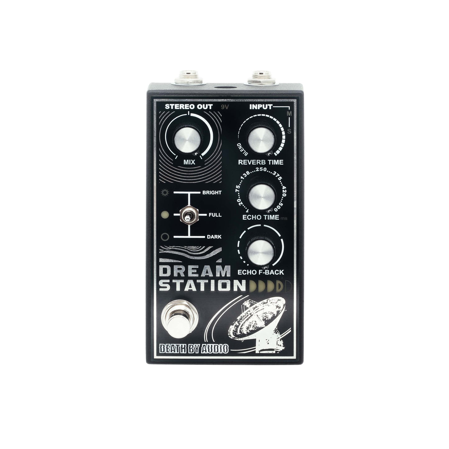 Death By Audio Dream Station Stereo Reverb Delay With Three Filter Settings Myriad Of Soundscapes