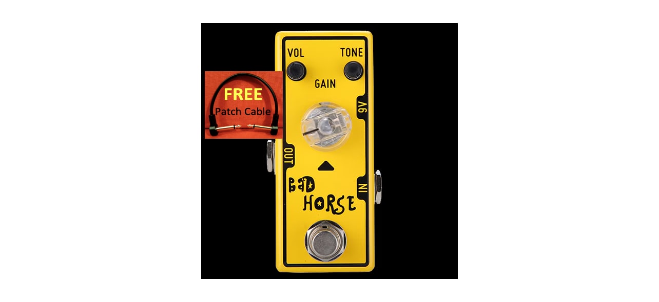 Tone City Bad Horse (Klon-Style) Overdrive/Boost! Germanium Diodes For Clear Timbre + Full Harmonics At Higher Gain Settings!