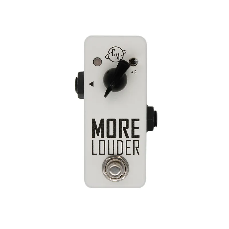 Cusack Music More Louder (WATCHLIST OFFER) Clean Boost/Buffer Pedal! Won’t Change Your Tone 0 to 25dB of Clean Boost!