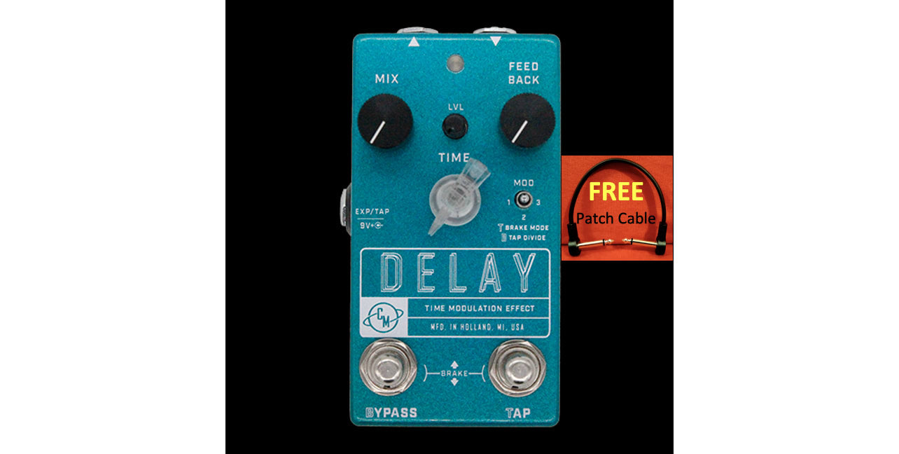 Cusack Music Delay TME 2.0(WATCHLIST OFFER) TIME MODULATION EFFECT Very Useable Range Of Delay Time, + Features Such As Modulation, Brake Mode, Tap Divide, And An EXPression/ Tap Jack!
