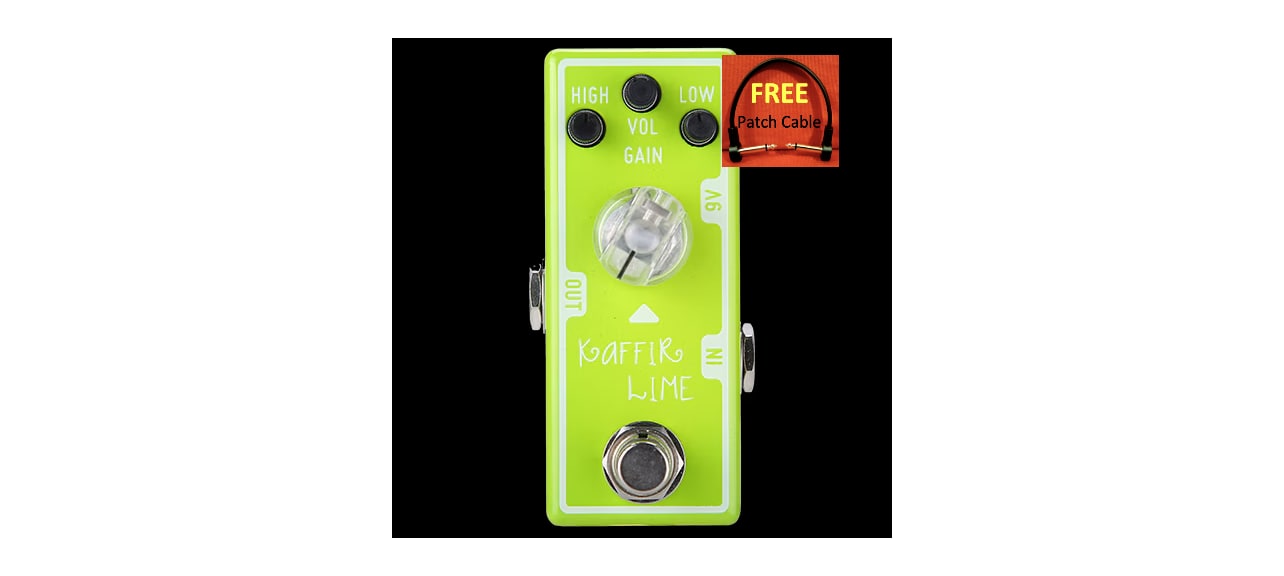 Tone City Kaffir Lime⚡Tube Screamer⚡Style Overdrive With Extended Features