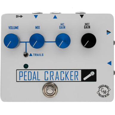 Cusack Pedal Cracker V2(WATCHLIST OFFER)🎤Sing With Effects!🎙Use Effects (Delay,Reverb,etc.)For Singers, Keyboard Players, Horn Players and Percussionists!