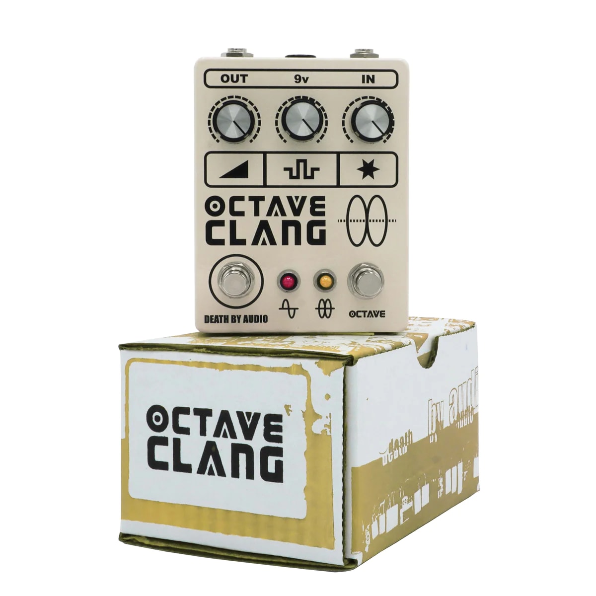 Death By Audio Octave Clang V2 Sculpt Visceral Octave Scrapes, Ground-Shaking Distortion & Discordant Ringing Drones!