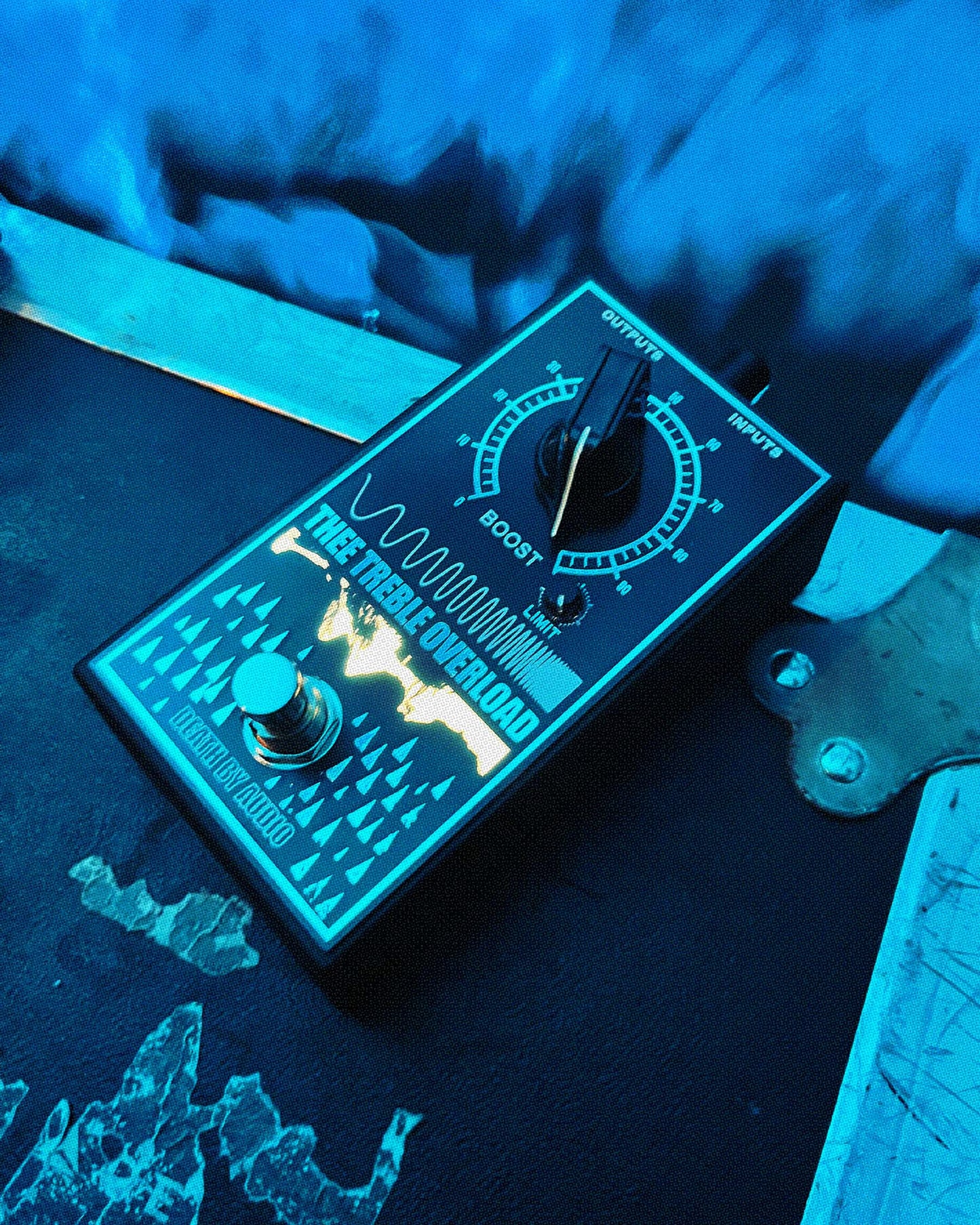 Death By Audio Thee Treble Overload Hyper-Unique DBA Treble Booster