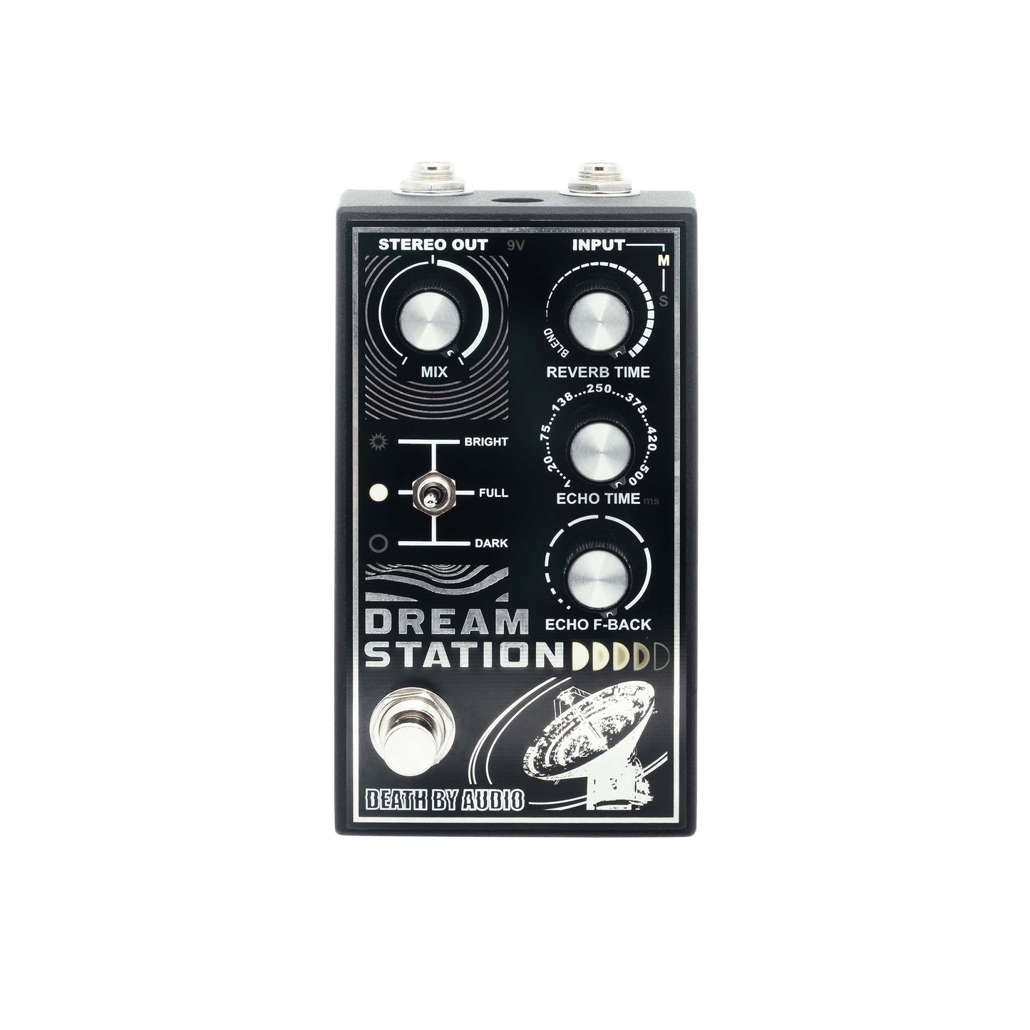 Death By Audio Dream Station Stereo Reverb Delay With Three Filter Settings Myriad Of Soundscapes
