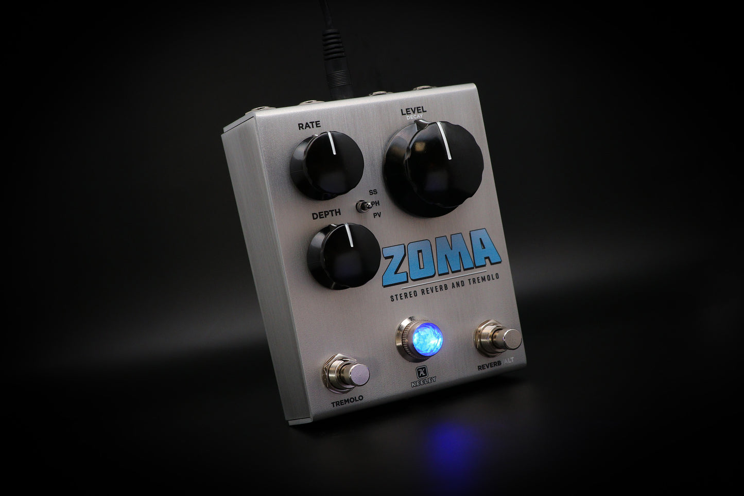 Keeley Zoma Stereo Reverb/Tremolo Our Most High-Fidelity Pro Reverb & Tremolo!