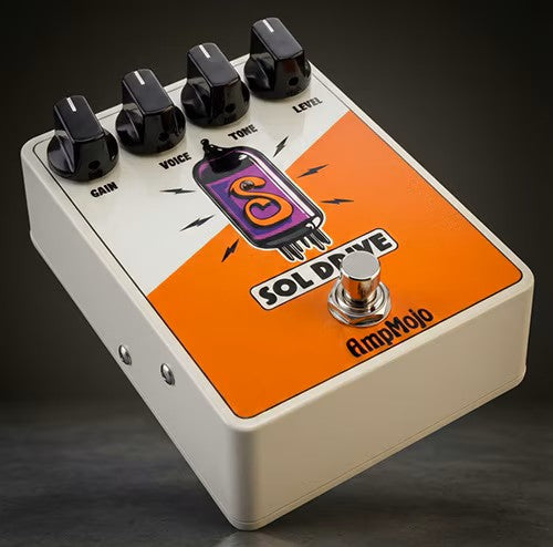 AmpMojo Sol Overdrive With A Tung-Sol 12AX7 Pre-Amp Tube! Adds A Level Of Harmonic Complexity