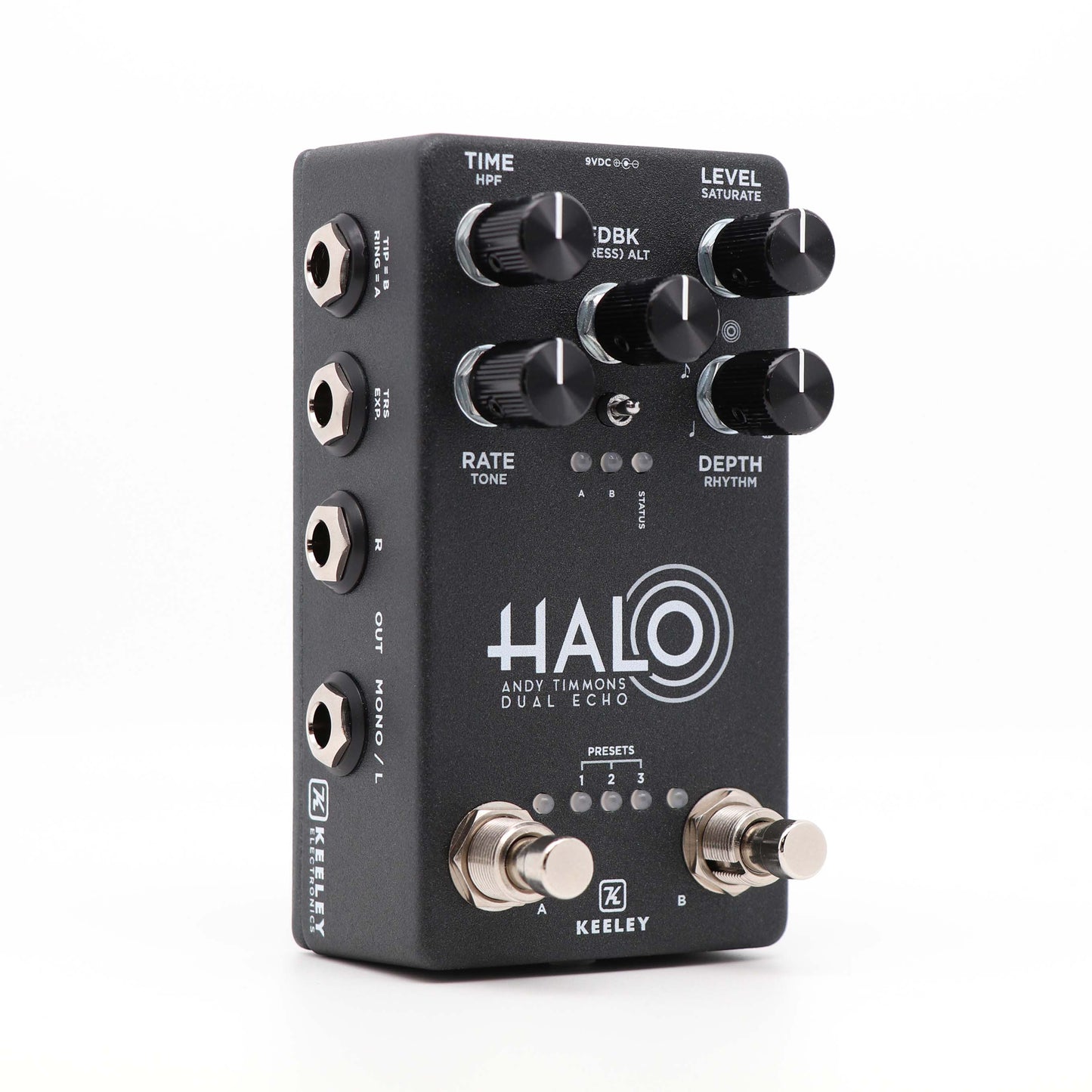 Keeley Halo Andy Timmons Signature Dual Echo Multi-Core DSP For Stunning Sound Quality! The Ultimate Delay Pedal!