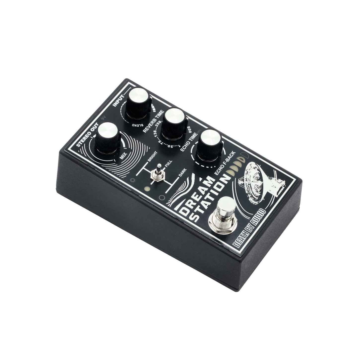 Death By Audio Dream Station Stereo Reverb Delay With Three Filter Settings Myriad Of Soundscapes