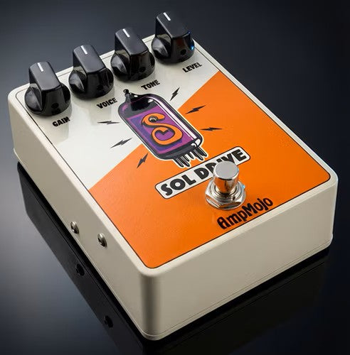 AmpMojo Sol Overdrive With A Tung-Sol 12AX7 Pre-Amp Tube! Adds A Level Of Harmonic Complexity