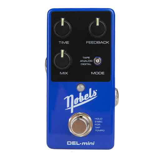 NOBELS PRO PLAYER BUNDLE(WATCHLIST OFFER)ODR-MINI 2 + DEL-MINI⚡Natural Overdrive+Stereo Tape, Analog, Digital Delay With Tap Tempo!