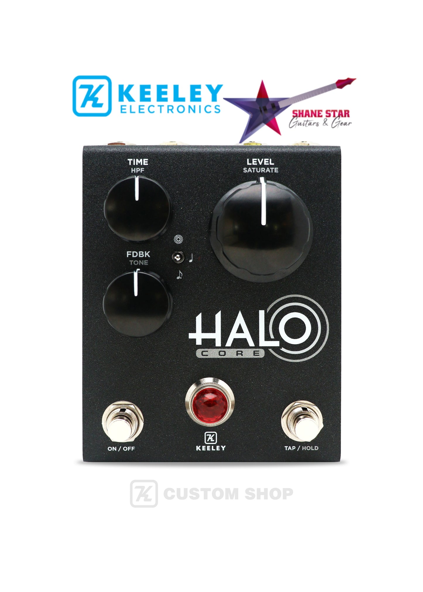 Keeley Halo Core Delay Studio-Grade Delay Pedal, Professional Quality Easy-To-Use Format Andy Timmons Signature Delay