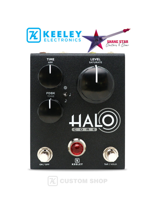 Keeley Halo Core Delay Studio-Grade Delay Pedal, Professional Quality Easy-To-Use Format Andy Timmons Signature Delay
