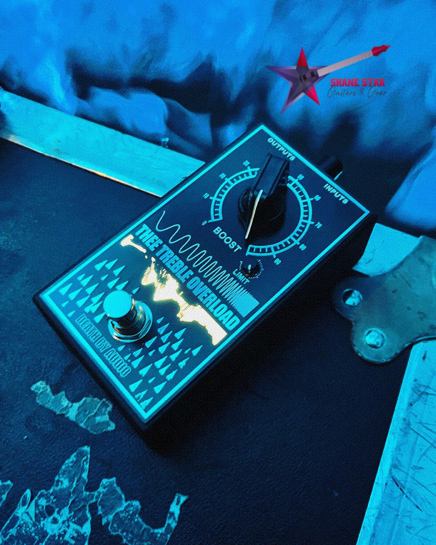 Death By Audio Thee Treble Overload Hyper-Unique DBA Treble Booster