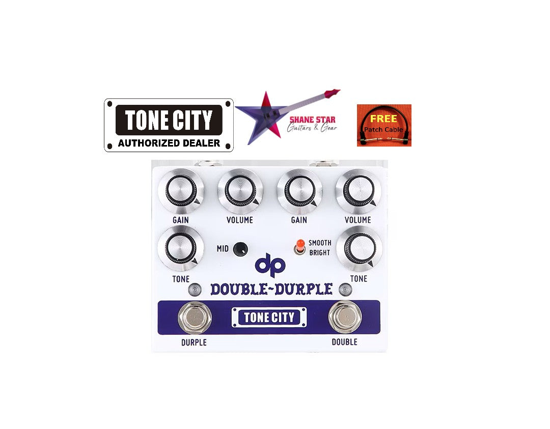Tone City Double Durple Danish Pete Honoremodded version of the Tone City Blues Man
