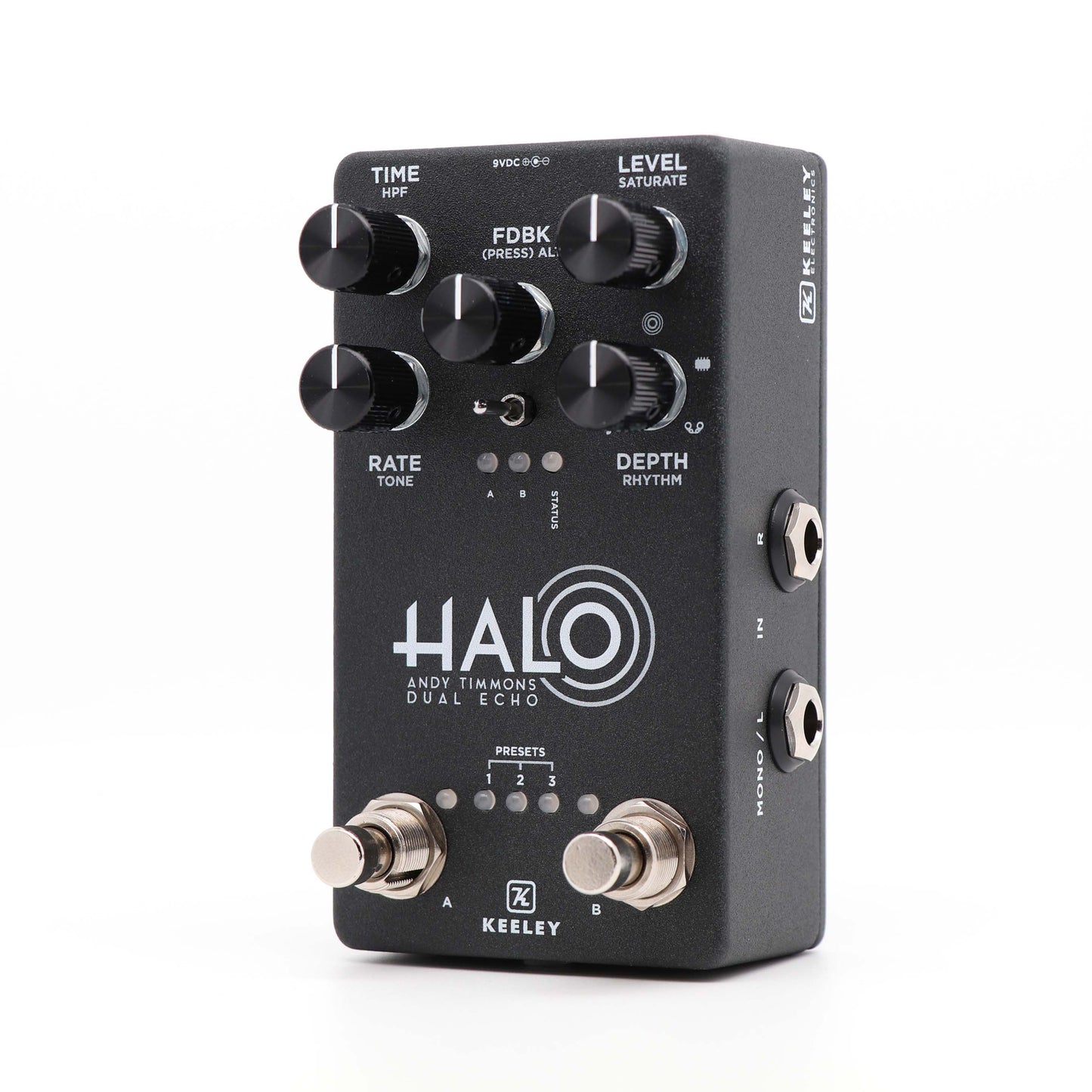 Keeley Halo Andy Timmons Signature Dual Echo Multi-Core DSP For Stunning Sound Quality! The Ultimate Delay Pedal!