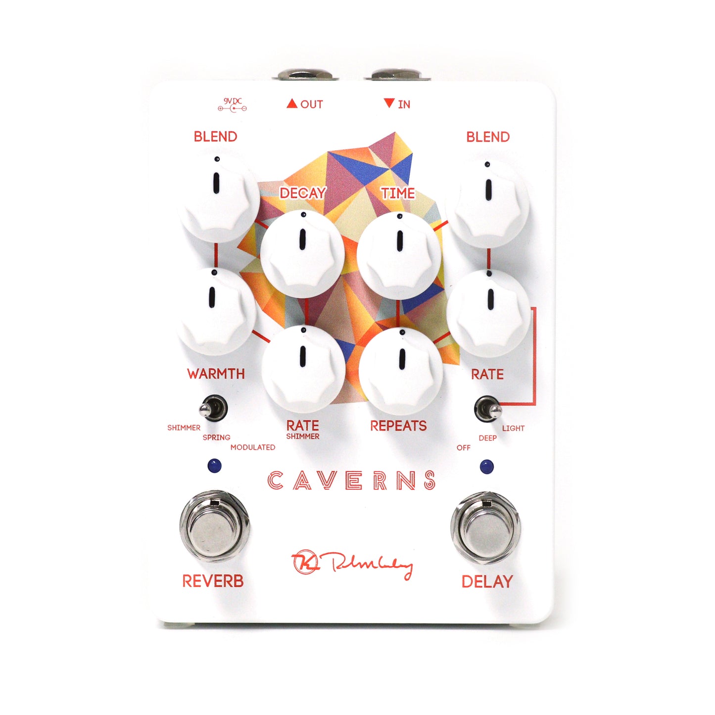 Keeley Caverns Reverb/Delay Analog-Style Tape Delay With Modulation Options + Spring, Shimmer or Modulated Reverb!