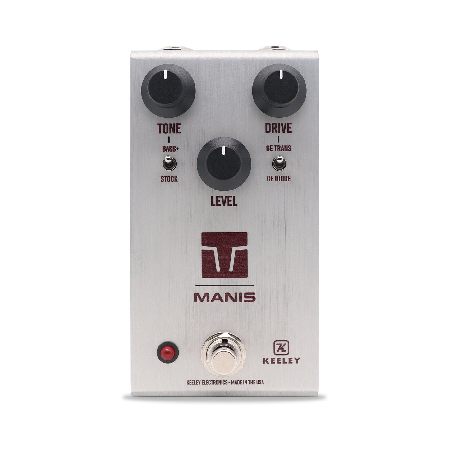 Keeley Manis Overdrive Klone Combines Germanium NOS Transistors And Diodes For More Compression And Saturation