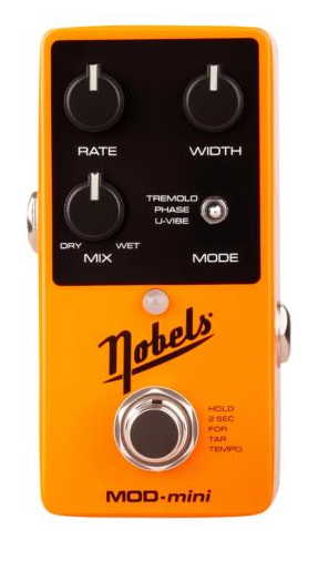 Nobels CHO-MINI + MOD-MINI Bundle(WATCHLIST OFFER)Stereo, Tap Tempo, Phaser, Flanger, U-Vibe, Chorus, Tremolo!