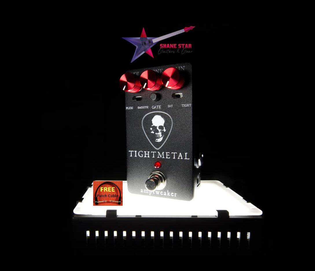 Amptweaker Tight Metal⚡5150 Tone⚡Distortion 📢BACK IN STOCK! New Version! Modern Metal Tone+Built In Noise Gate