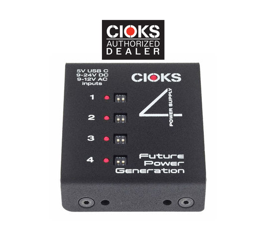 CIOKS C4e Pedal Power WATCHLIST OFFER Expander Kit For Cioks DC7. Switchable Outputs:9,12,15,18Volts + Cables