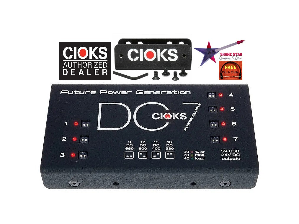 CIOKS DC7 + GRIP V2 WATCHLIST OFFER! Bracket For Mounting to Pedaltrain Boards