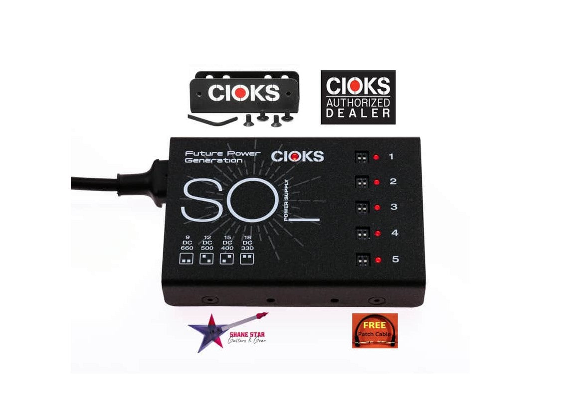 CIOKS SOL + Grip V2 WATCHLIST OFFER! Bracket For Mounting To Pedaltrain Boards