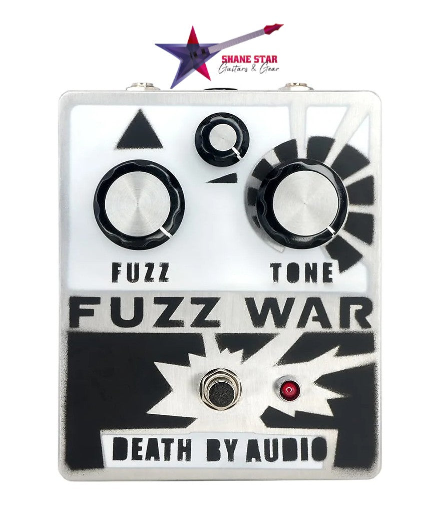 Death By Audio Fuzz War Create a Multitude of Ultimate Fuzz, Boost, Overdrive, and Distortion Tones!