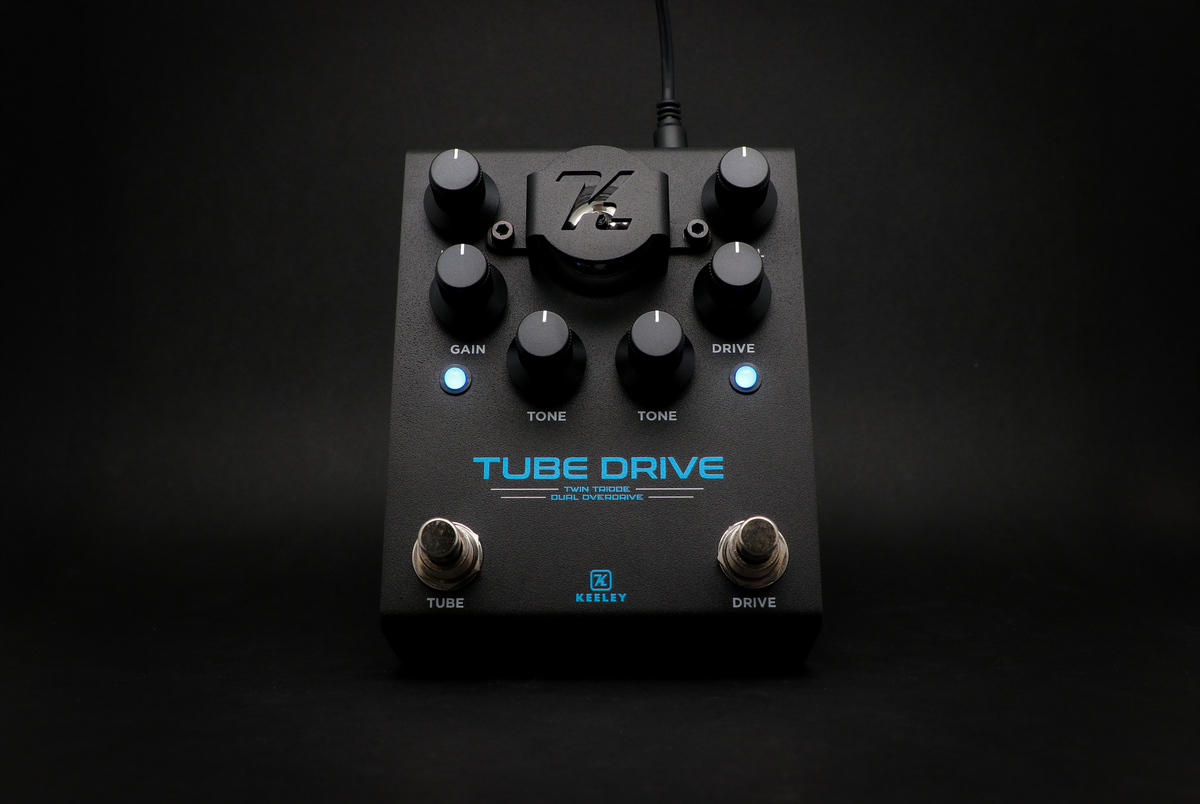 KEELEY TUBE DRIVE⚡High-Voltage(168V)Vacuum Tube Dual Overdrive+Legendary Phat Mod