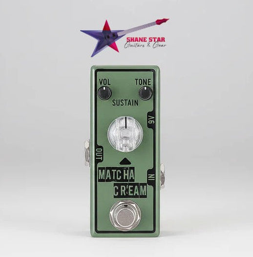 Tone City Matcha Cream Fuzz⚡DOOM⚡Fuzz! Smooth, Saturated Fuzz, Singing Sustain🎛Versatile Tone Range