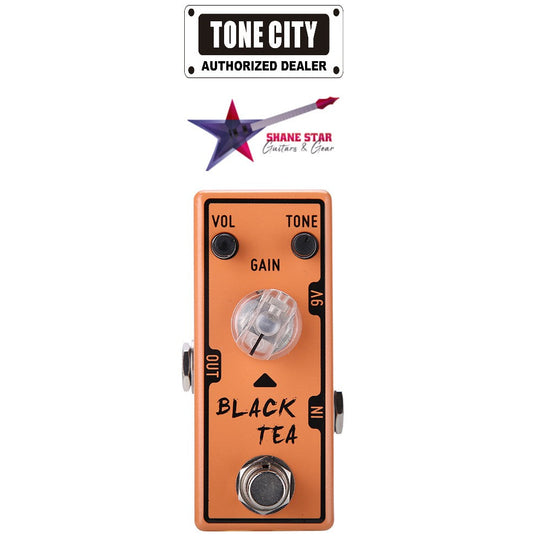 Tone City Black Tea🔊VOX British-Flavored Overdrive VOX AC-30 Style! Sugar-Coated Overdrive Like Valve Amps From The Sixties!