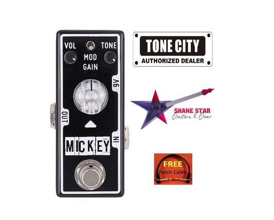 Tone City Mickey(RAT)⚡Distortion. Classic 'Rodent'-Style High-Gain Distortion!