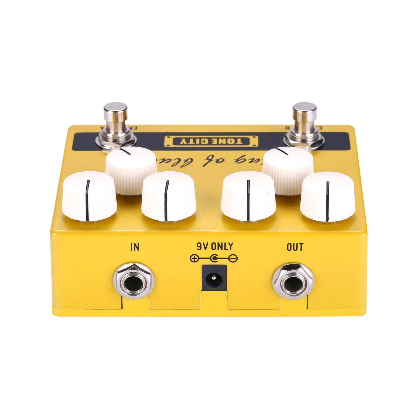 Tone City King of Blues V2 👑2 Channels Can Be Used Independently Or Combined. Channel A Warm, Transparent With Accentuated mids, Channel B Is Fat, Smooth With Dynamic Bass & Less Mids