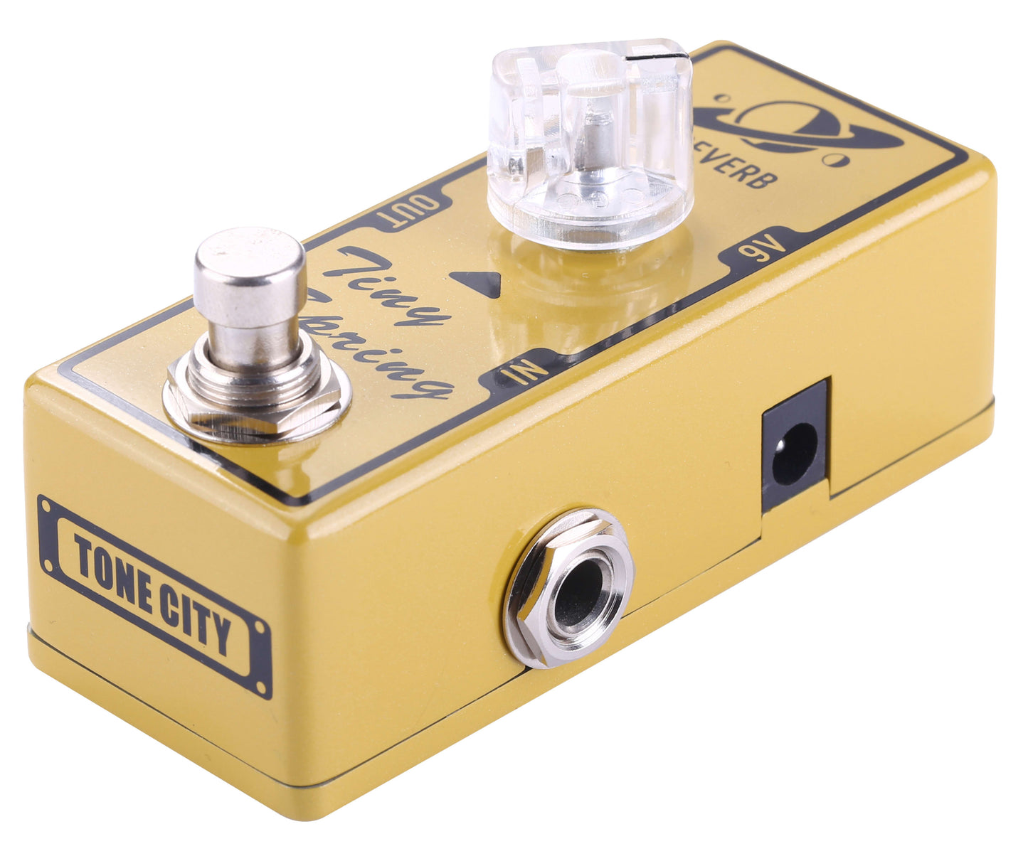 Tone City Tiny Spring V2🎶Classic Fender Style Amp Reverb To 'Cavernous' Surf Rock Sounds!