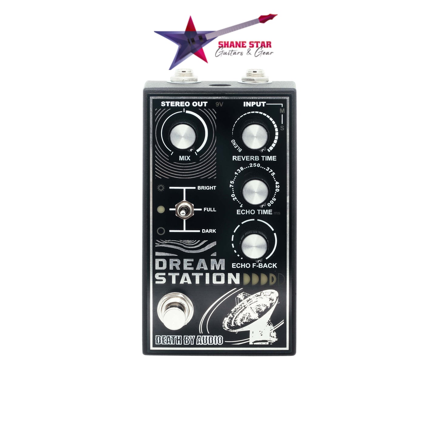 Death By Audio Dream Station Stereo Reverb Delay With Three Filter Settings Myriad Of Soundscapes