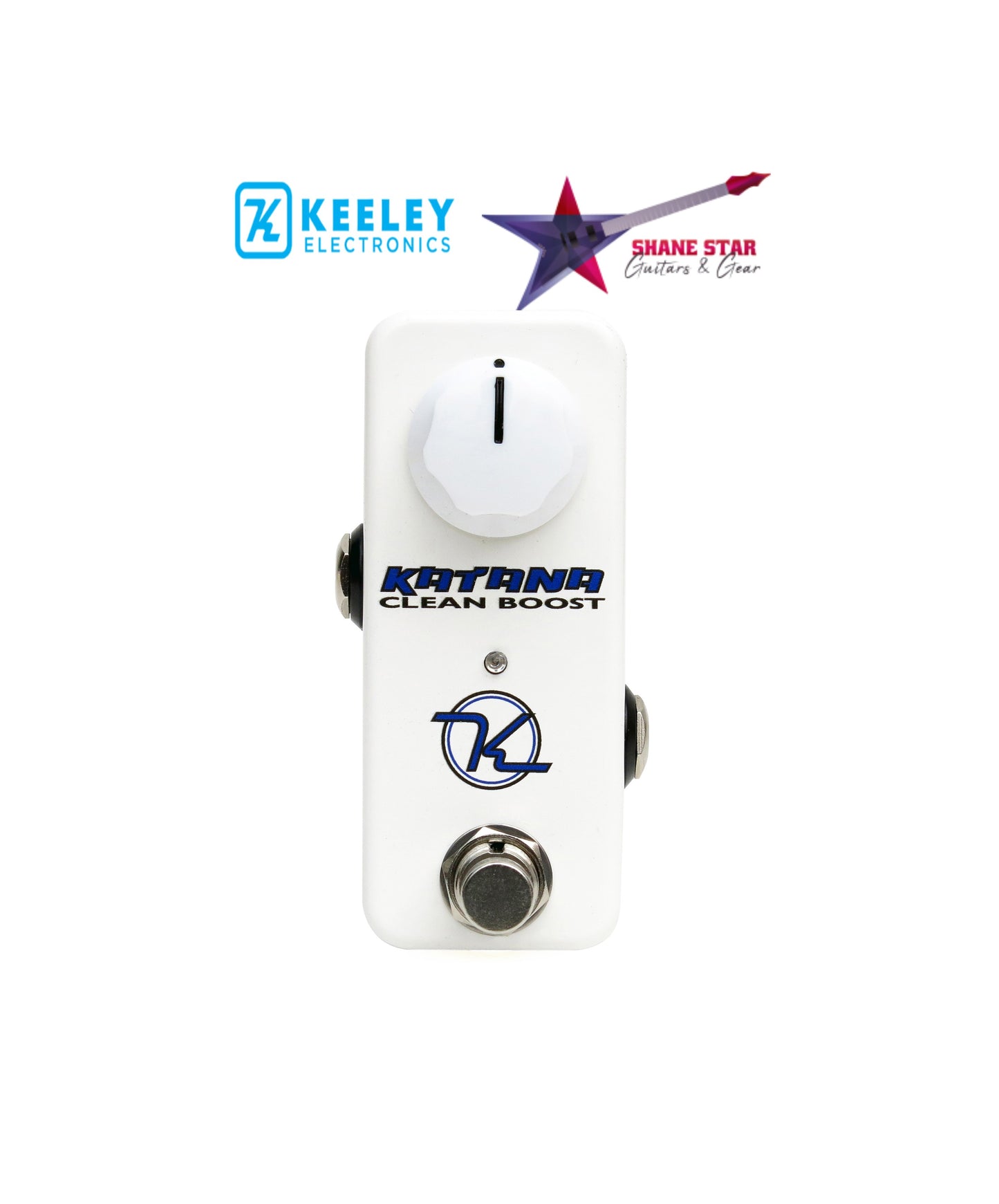 Keeley Mini Katana Clean Boost 4 Mode Booster! With The Dual Micro Switches