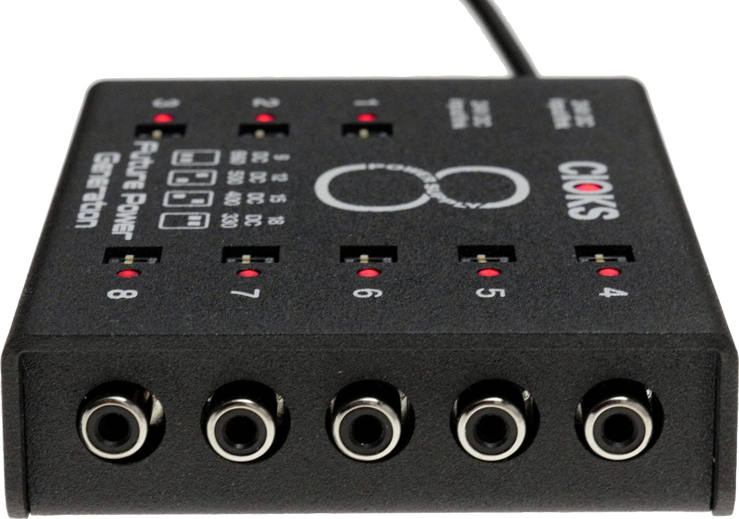 CIOKS C8e Pedal Power Expansion WATCHLIST OFFER! Expand Your DC7⚡Switchable Outputs:9,12,15,18Volts +Cables