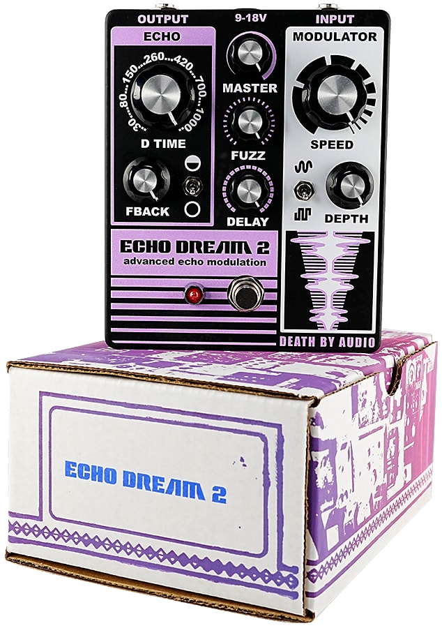 Modulating Delay🎶Death By Audio Echo Dream2🔊LUSH MODULATING ECHO! A Powerful, Ethereal, & Nuanced Delay Pedal With Otherworldly Controls!