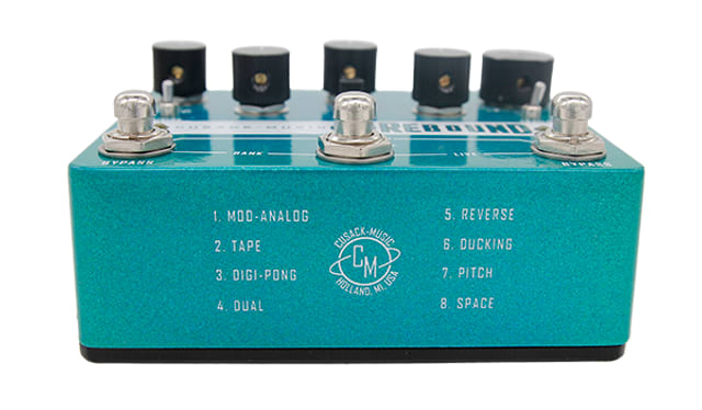 Cusack Music ReBound Multi-Program Delay(WATCHLIST OFFER) Mod, Digi-Pong, Tape, Dual, Reverse, Ducking, Pitch, Space+Tap Tempo, Float & Brake!