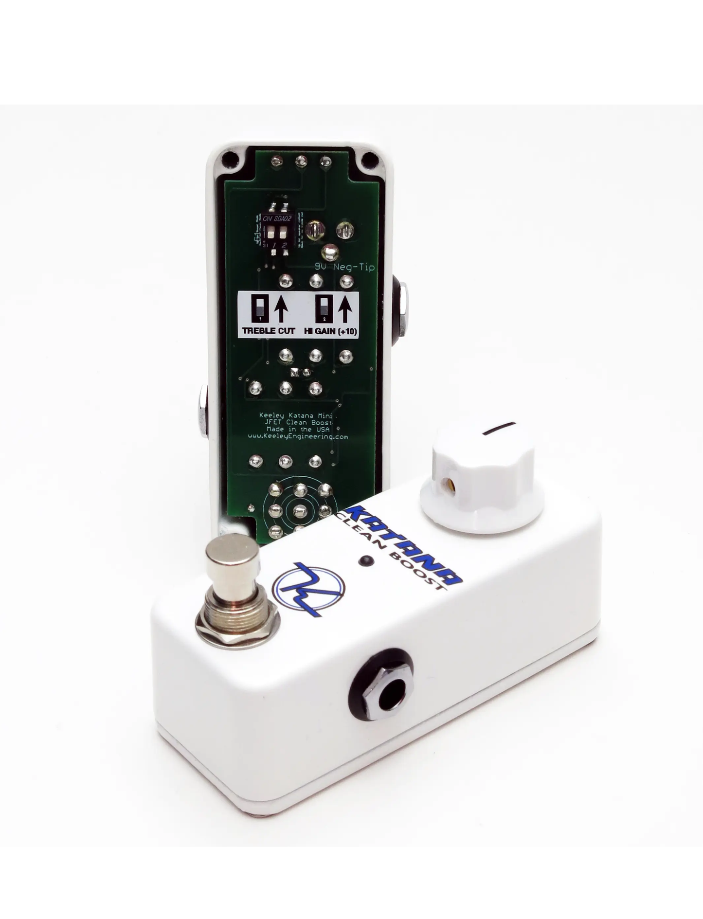 Keeley Mini Katana Clean Boost 4 Mode Booster! With The Dual Micro Switches