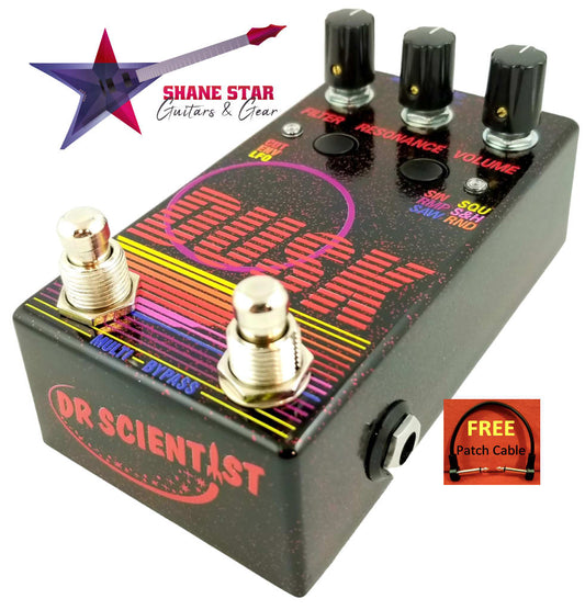 Filter Pedal! Dr Scientist Dusk Filter Pedal Digitally Controlled Analog Filter Has 3 Filter Modes+6 LFO Waveforms
