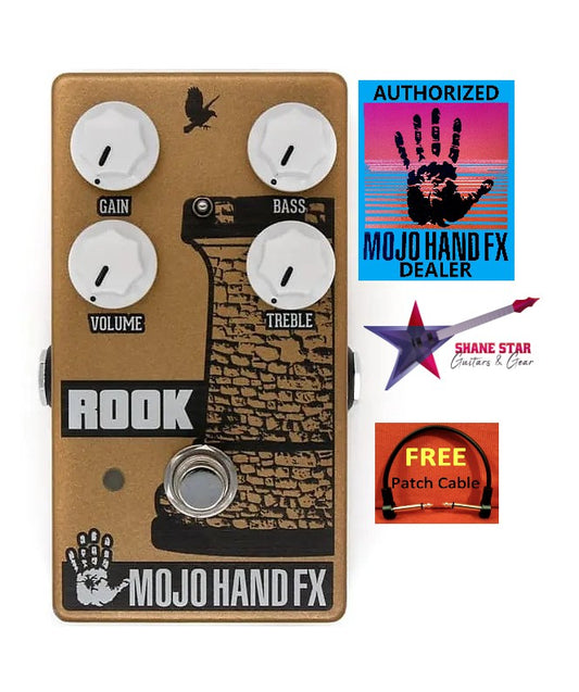Mojo Hand FX Rook Overdrive⚡Even With Gain Dimed🔊Rook Maintains Astonishing Note Articulation & Chord Clarity!