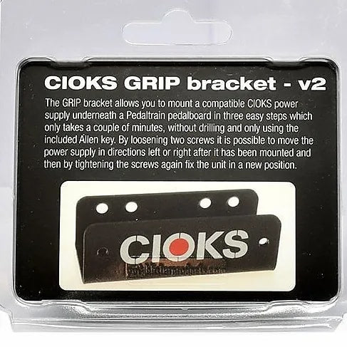 CIOKS DC7 + GRIP V2 WATCHLIST OFFER! Bracket For Mounting to Pedaltrain Boards