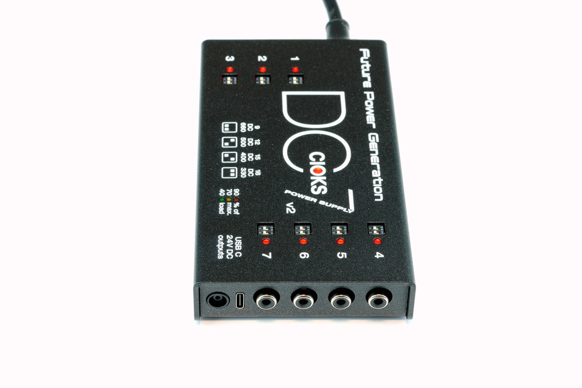 CIOKS Super Power Bundle V2⚡+2 GRIP Brackets For Mounting To PedalTrain Boards