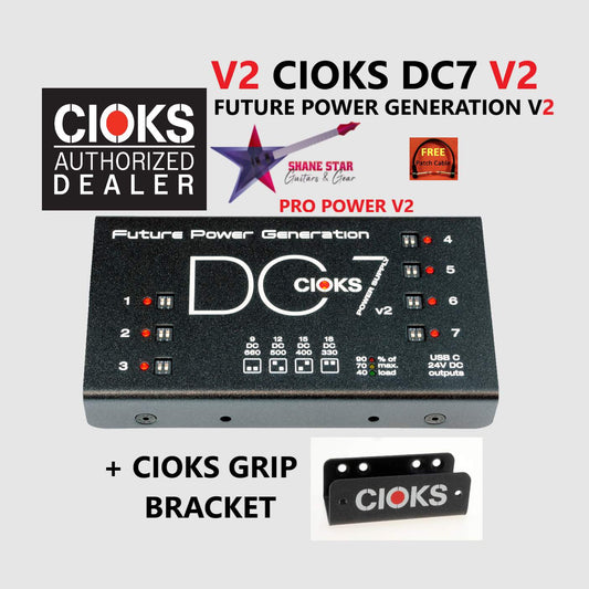 CIOKS DC7 V2+GRIP⚡WATCHLIST OFFER! Bracket For Mounting to Pedaltrain Boards