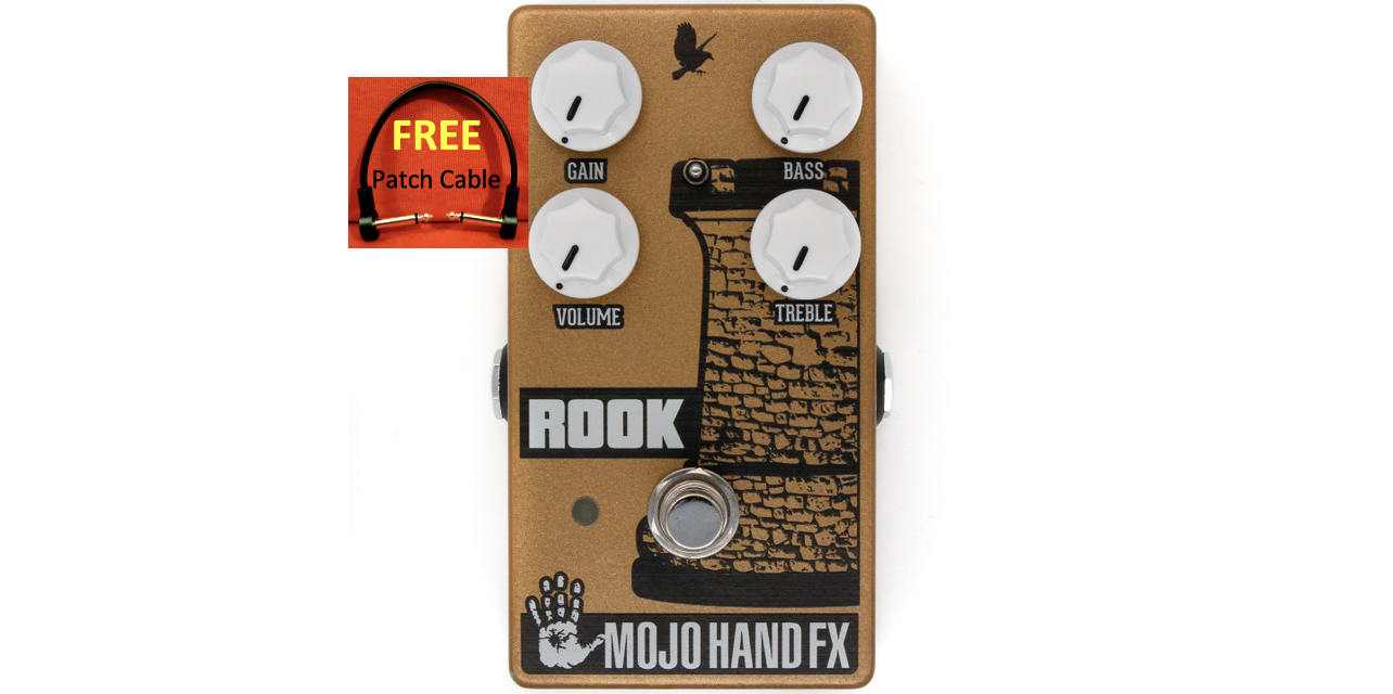 Mojo Hand FX Rook Overdrive⚡Even With Gain Dimed🔊Rook Maintains Astonishing Note Articulation & Chord Clarity!