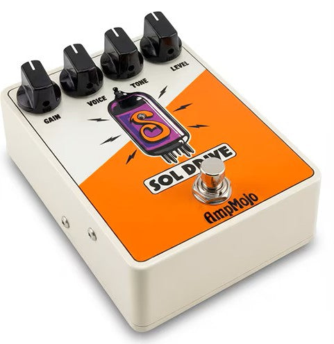 AmpMojo Sol Overdrive With A Tung-Sol 12AX7 Pre-Amp Tube! Adds A Level Of Harmonic Complexity