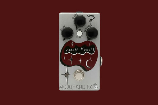 Chorus/Vibrato/Delay🎶 Mojo Hand FX Dream Mender🎶Emulates Famous DMM+Clearer Repeats&Longer Delay Time