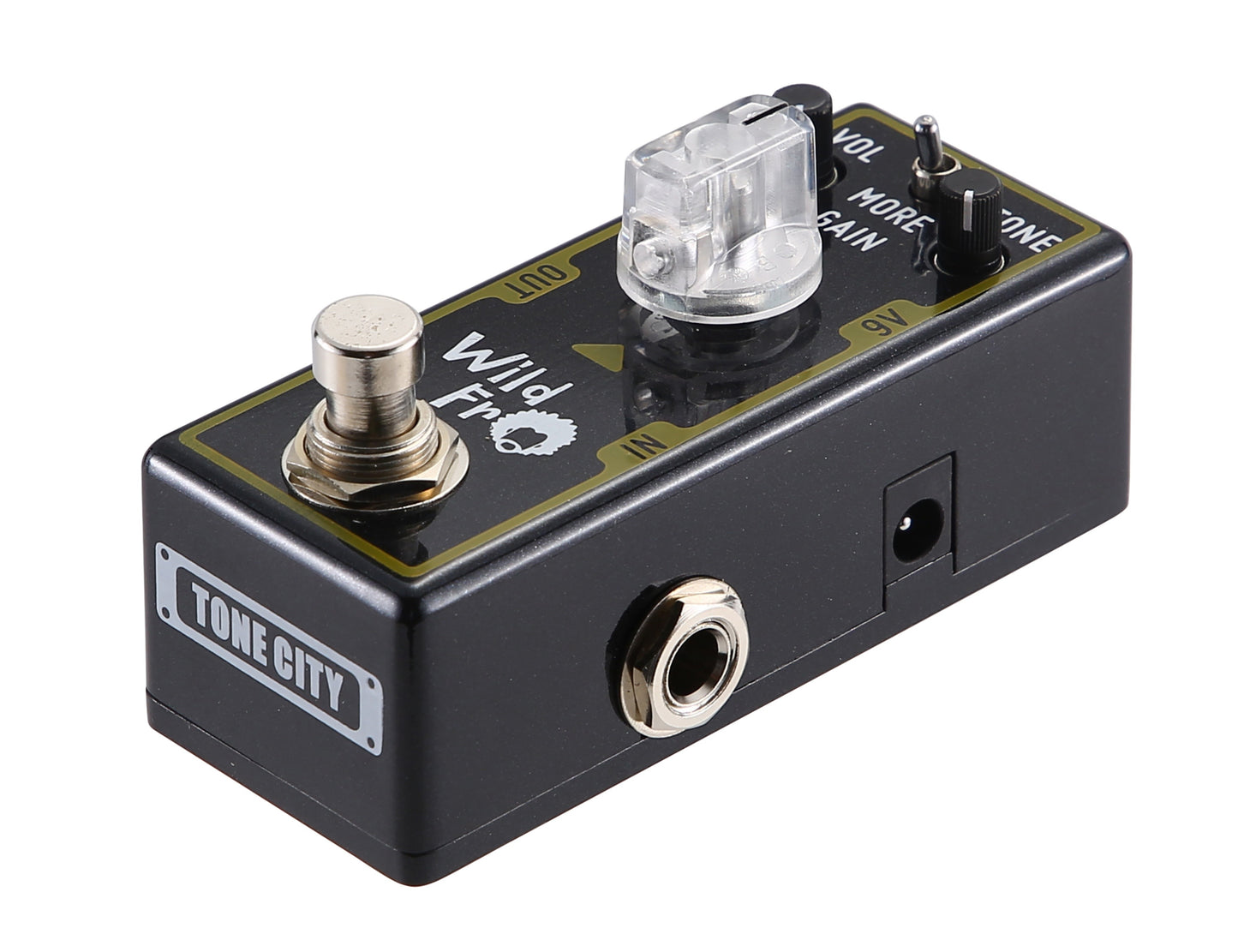 Tone City Wild Fro Rabea Massaad Signature Pedal Aggressive-Sounding Sizzling Modern Distortion!