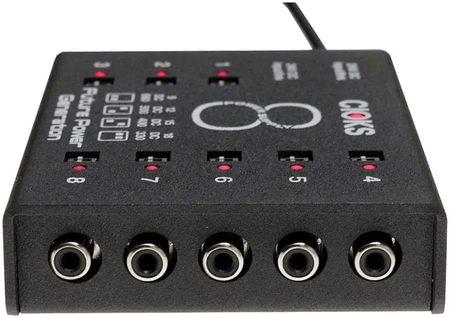 CIOKS SuperPower Bundle DC7+8+2GRIP(WATCHLIST OFFER) GRIP=Brackets For Mounting To Pedaltrain Pedalboards!